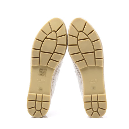 Gucci Nappa Matelasse GG Marmont Platform Espadrilles 39 Great White 5 of 9