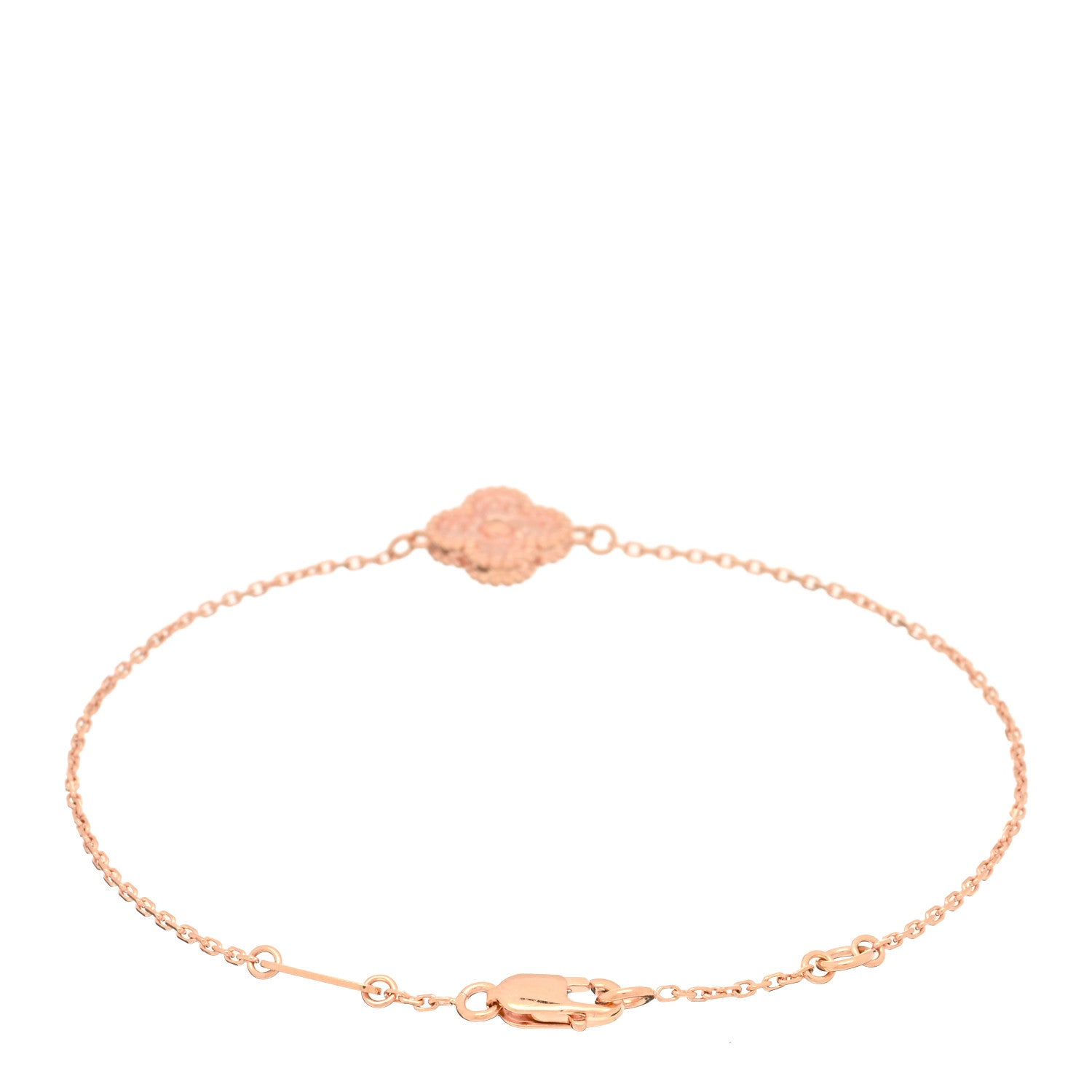 Van Cleef & Arpels 18K Rose Gold Sweet Alhambra Bracelet 2 of 3