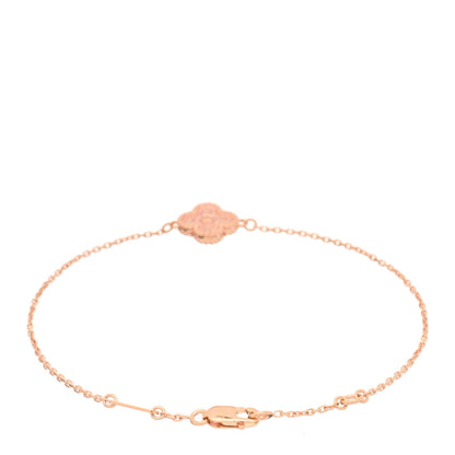 Van Cleef & Arpels 18K Rose Gold Sweet Alhambra Bracelet 2 of 3
