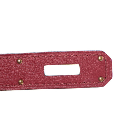 Hermes Togo Birkin 35 Rouge Grenat 20 of 36