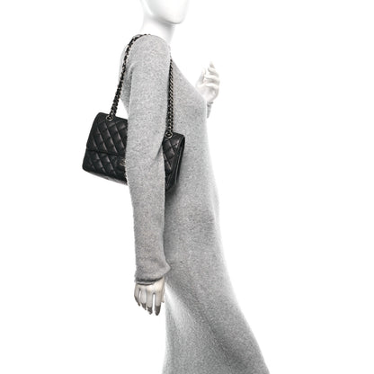 Chanel Caviar Quilted Medium Double Flap Black 2 of 13