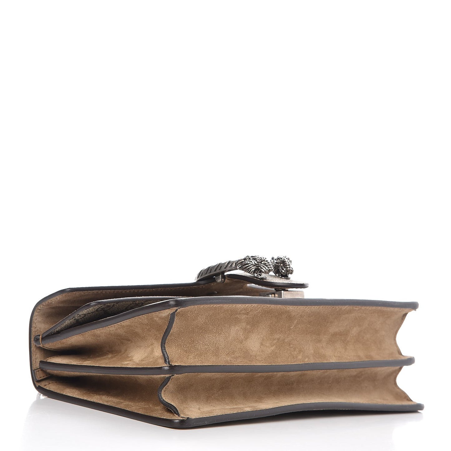GG Supreme Monogram Small Dionysus Shoulder Bag Taupe