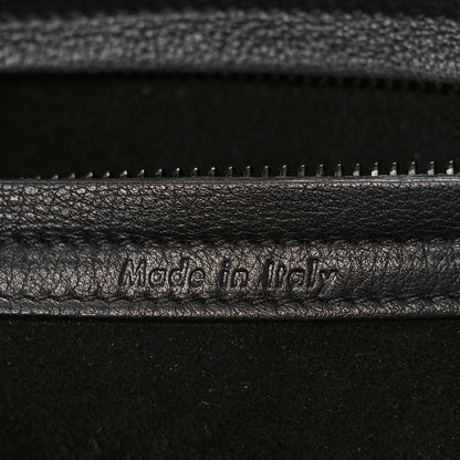 Celine Supple Calfskin Medium Phantom Luggage Black 6 of 13