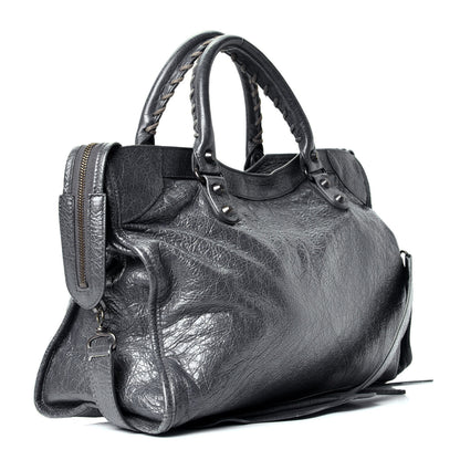 Balenciaga Agneau Classic Hardware City Gris Tarmac 2 of 11