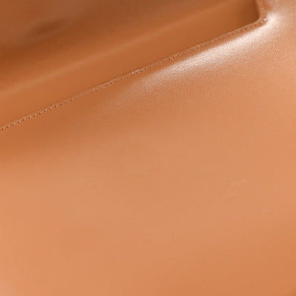 Saint Laurent Smooth Shiny Calfskin Medium Uptown Pouch Dune 8 of 12