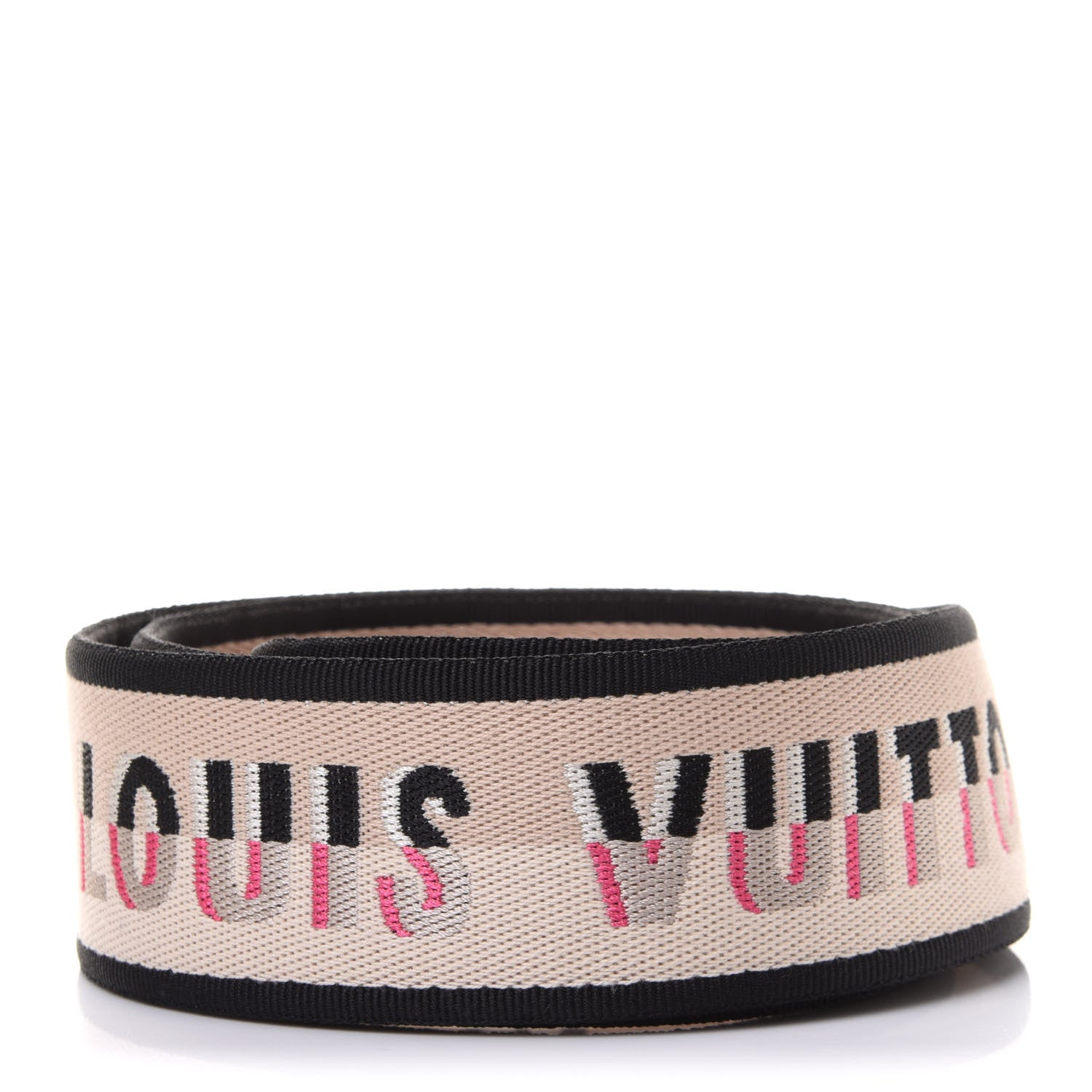 Louis Vuitton Jacquard Speedy Bandouliere 20 Shoulder Strap Black 2 of 3