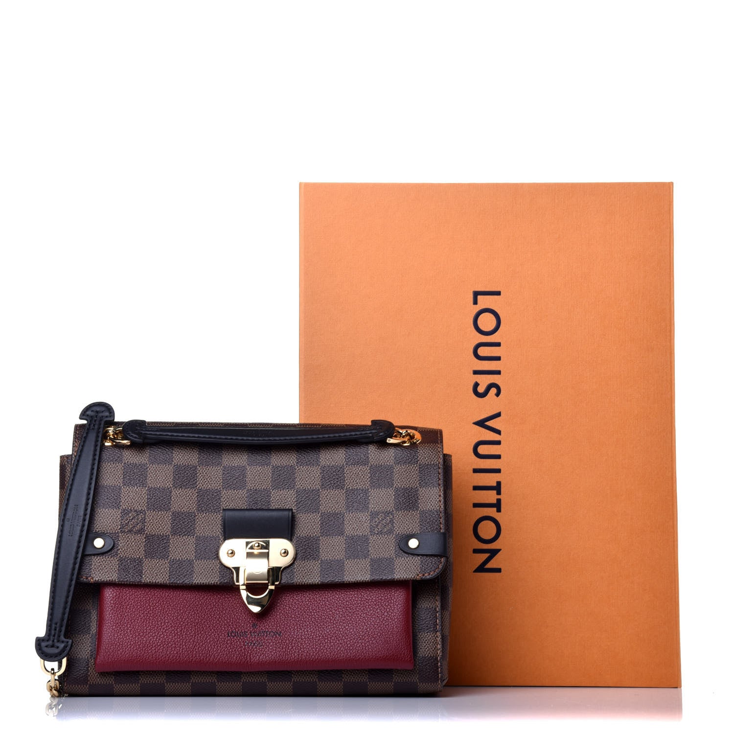Louis Vuitton Damier Ebene Vavin PM Bordeaux 9 of 9