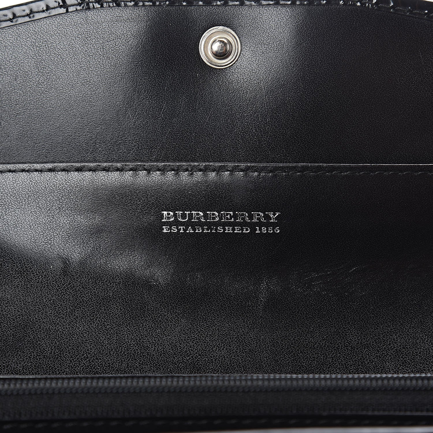 Burberry Nova Check Penrose Continental Wallet Black 6 of 7