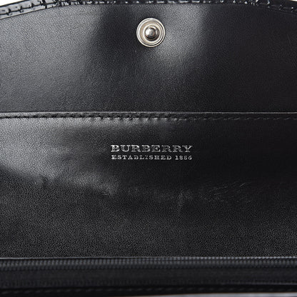 Burberry Nova Check Penrose Continental Wallet Black 6 of 7