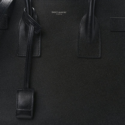Saint Laurent Grain De Poudre Small Sac De Jour Black 7 of 13