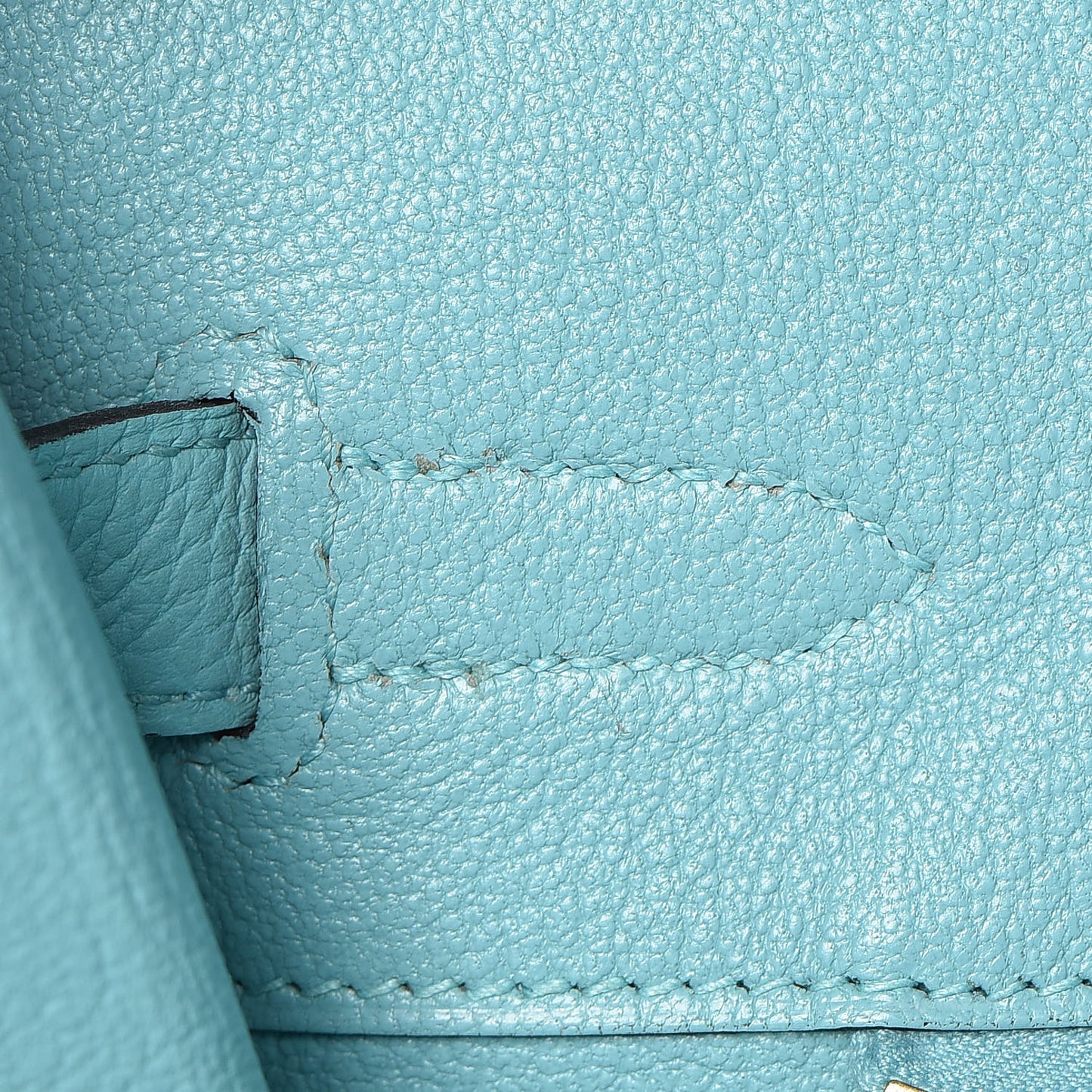 Togo Birkin 35 Bleu Atoll