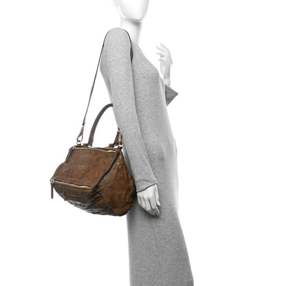 Givenchy Tumbled Sheepskin Medium Pandora Brown 2 of 12