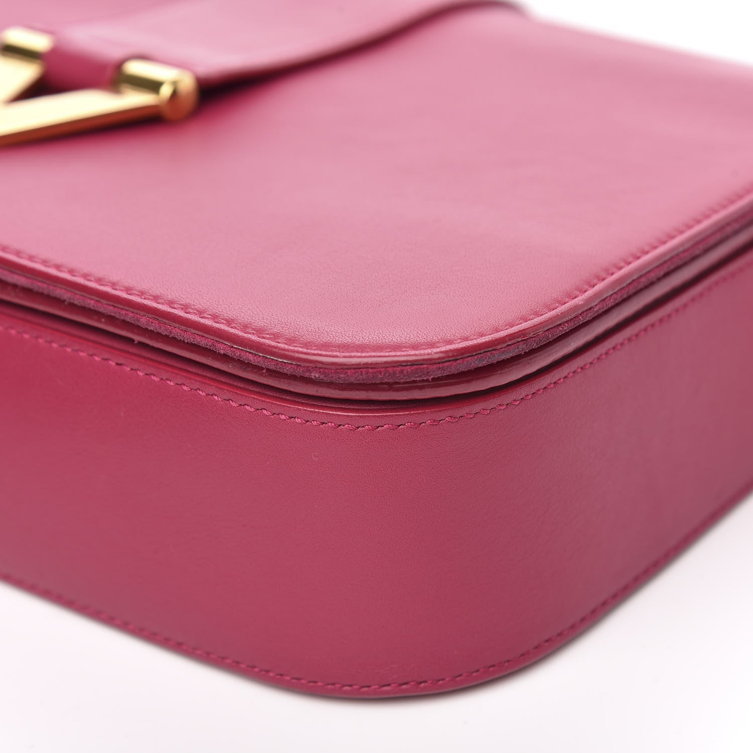 Saint Laurent Calfskin Classic Y Satchel Fuchsia 9 of 12