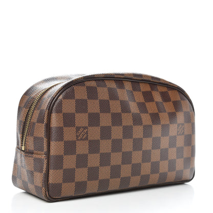 Louis Vuitton Damier Ebene Toiletry Bag 25 3 of 8