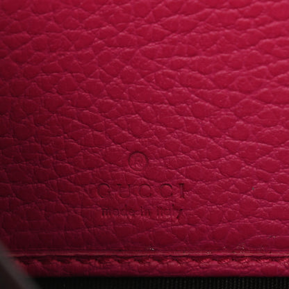 Gucci Dollar Calfskin GG Marmont Zip Around Wallet Box Pink 6 of 8