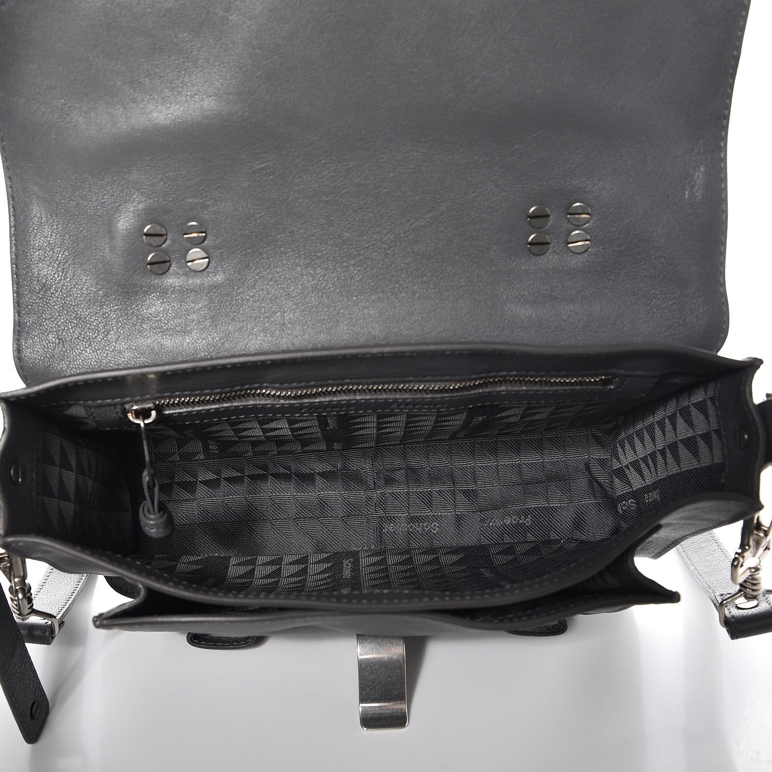 Proenza Schouler Lambskin Tiny PS1 Satchel Heather Grey 6 of 8