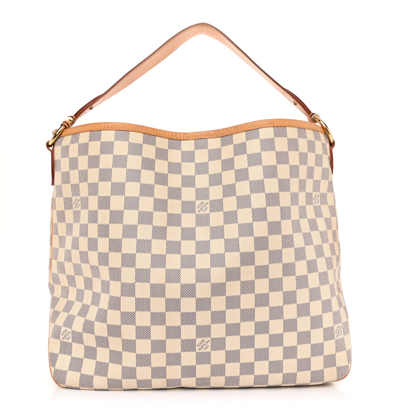 Damier Azur Delightful MM Rose Ballerine