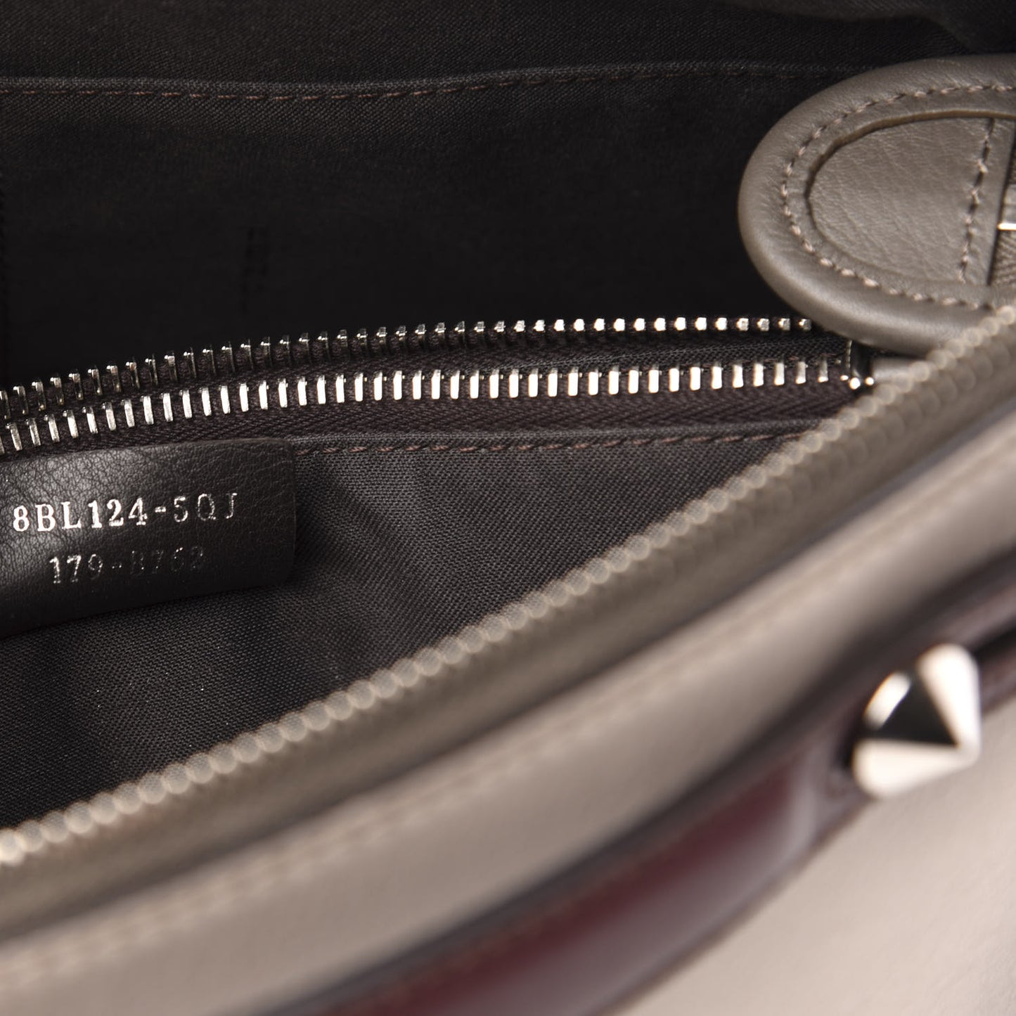 Vitello Dolce 4 Color Medium By The Way Boston Bag Grigio Polvere Arancio Multicolor