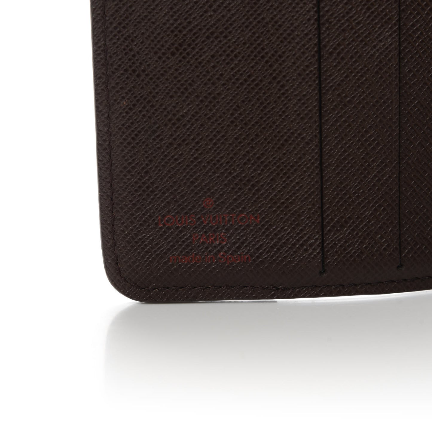Damier Ebene Zippe Zipped Compact Wallet