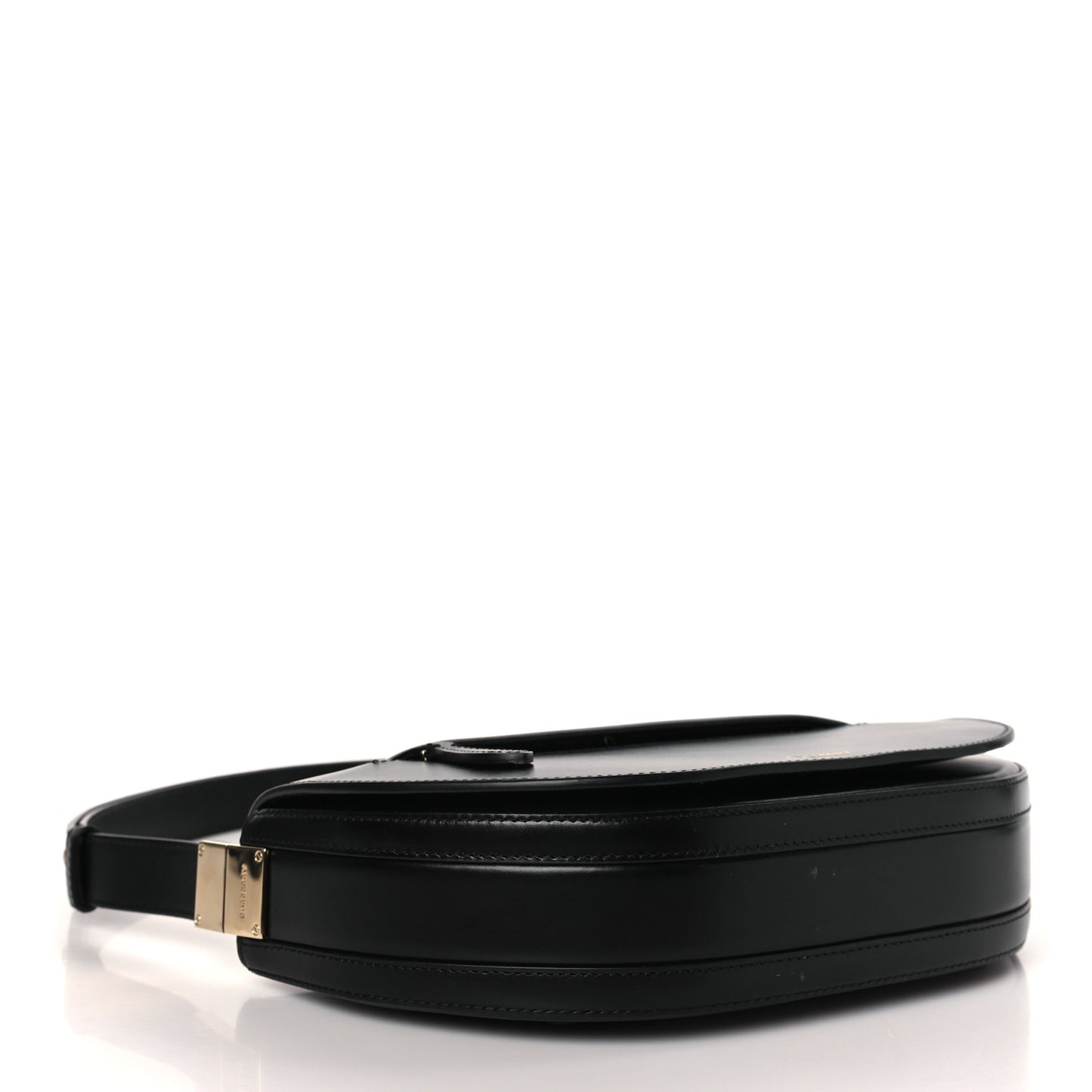 Calfskin Small Olympia Shoulder Bag Black