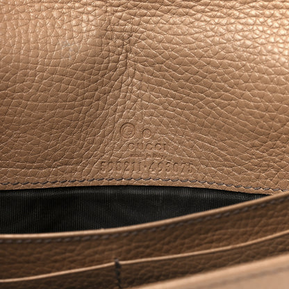 Gucci Pebbled Calfskin Soho Wallet on Chain Camelia 6 of 11