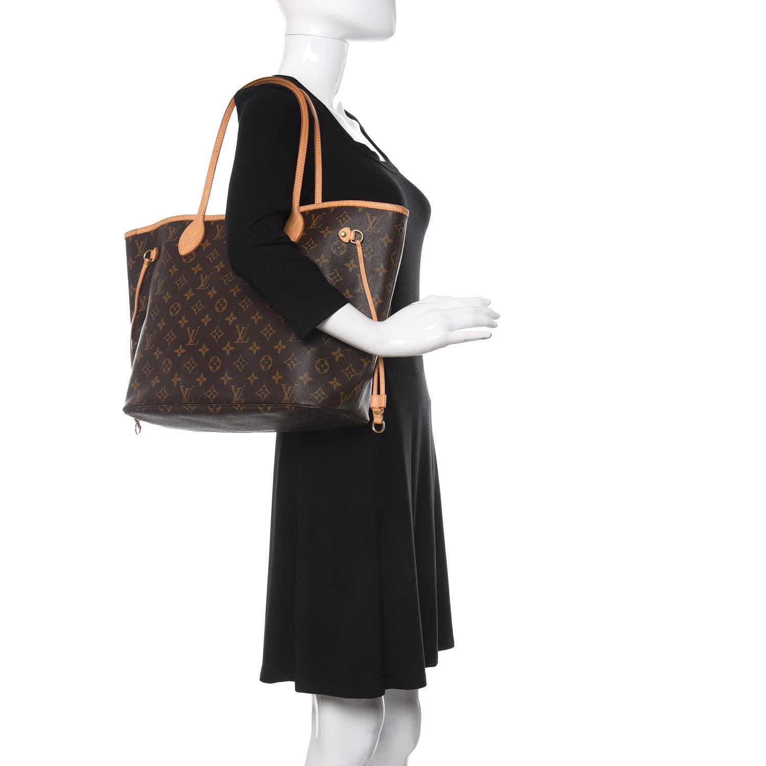 Louis Vuitton Monogram Neverfull MM 2 of 15