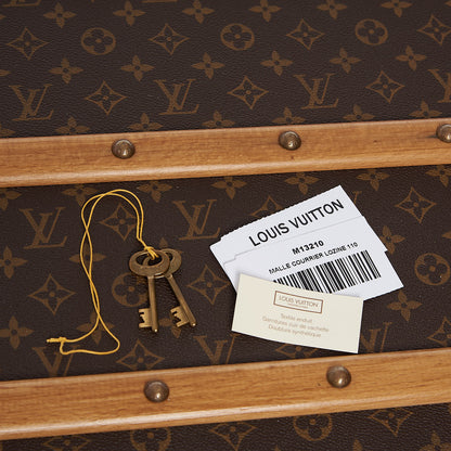 Louis Vuitton Monogram Malle Courrier Lozine Trunk 110 46 of 50