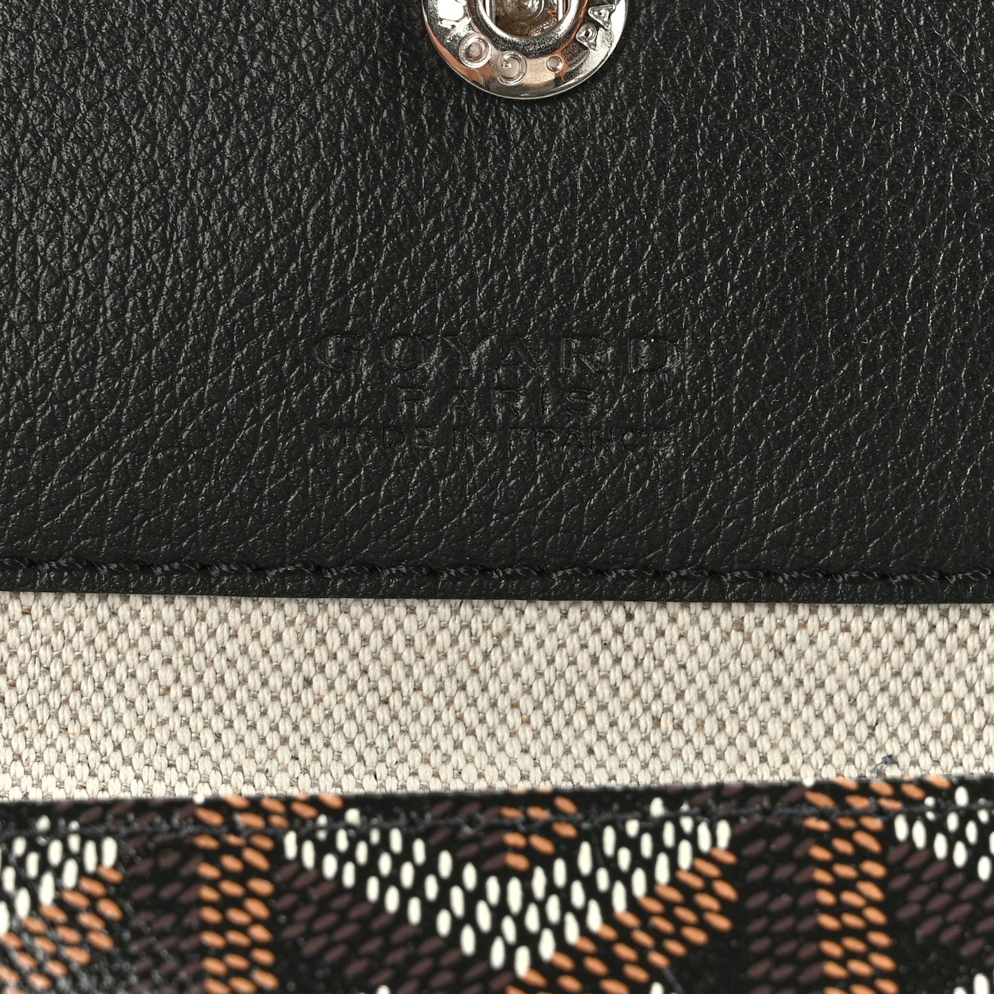 Goyardine Boheme Hobo Black