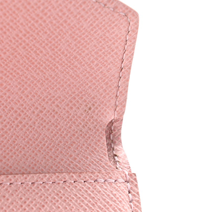Louis Vuitton Damier Azur Studded Zoe Wallet Rose Ballerine 8 of 12