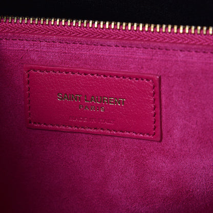 Saint Laurent Calfskin Small Sac De Jour Bubblegum 8 of 8