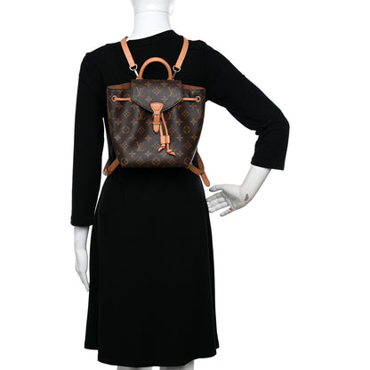 Louis Vuitton Monogram Montsouris BB Backpack Natural 2 of 10