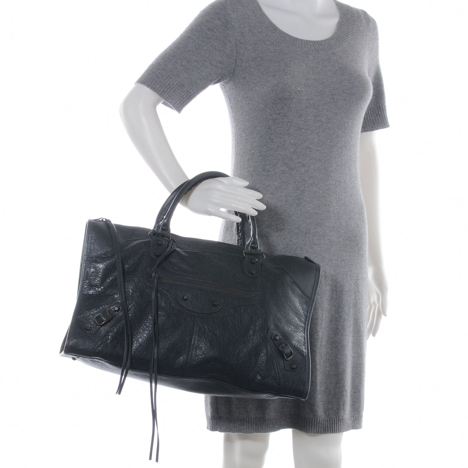 Balenciaga Agneau Work Anthracite 2 of 6