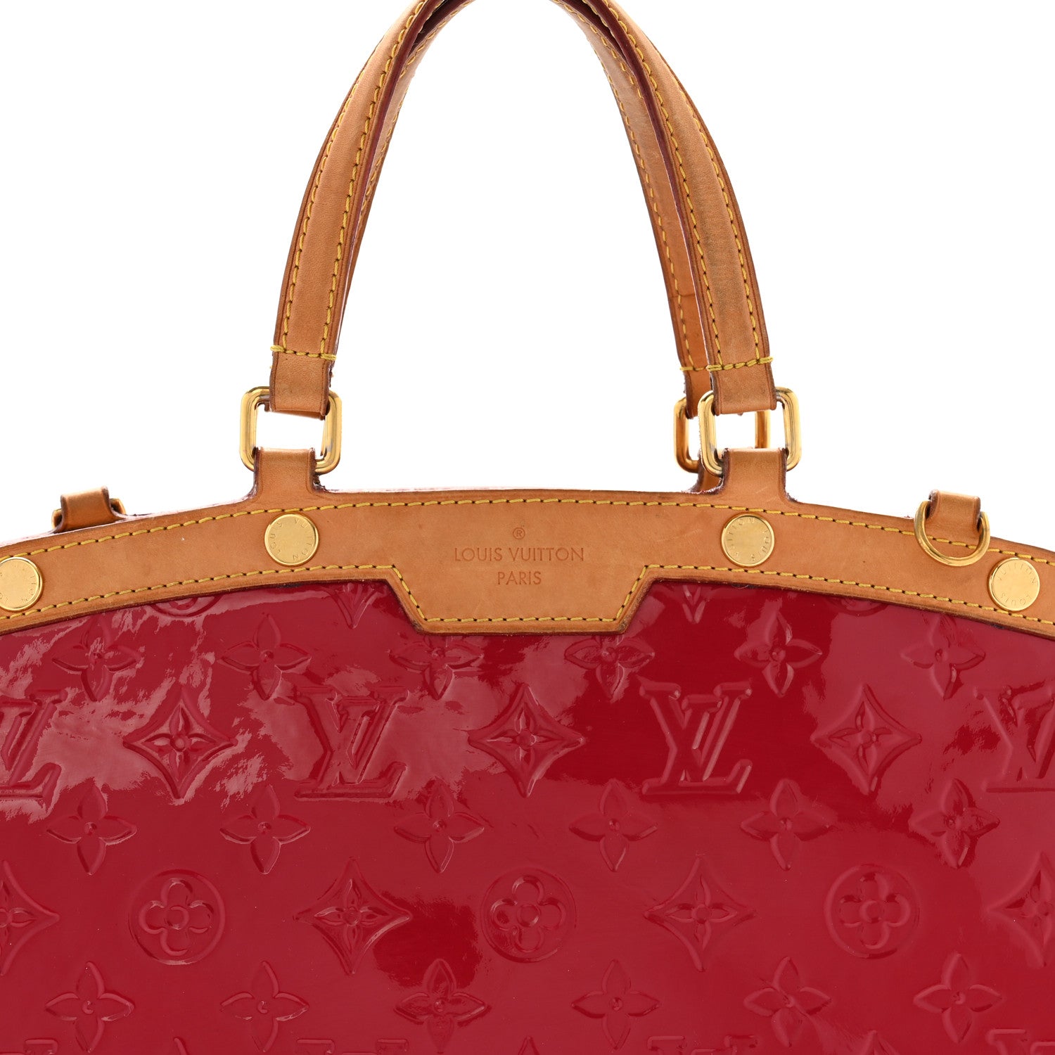 Louis Vuitton Vernis Brea MM Rose Indien 7 of 13