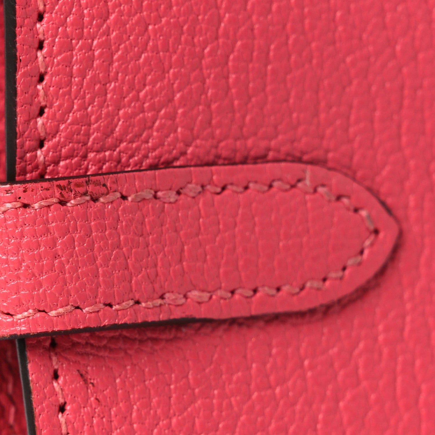 Hermes Chevre Mysore Medium Kelly Wallet Rose Azalee 1857189