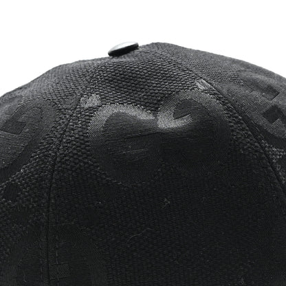 Gucci Monogram Jumbo GG Baseball Hat XXL Black 6 of 9