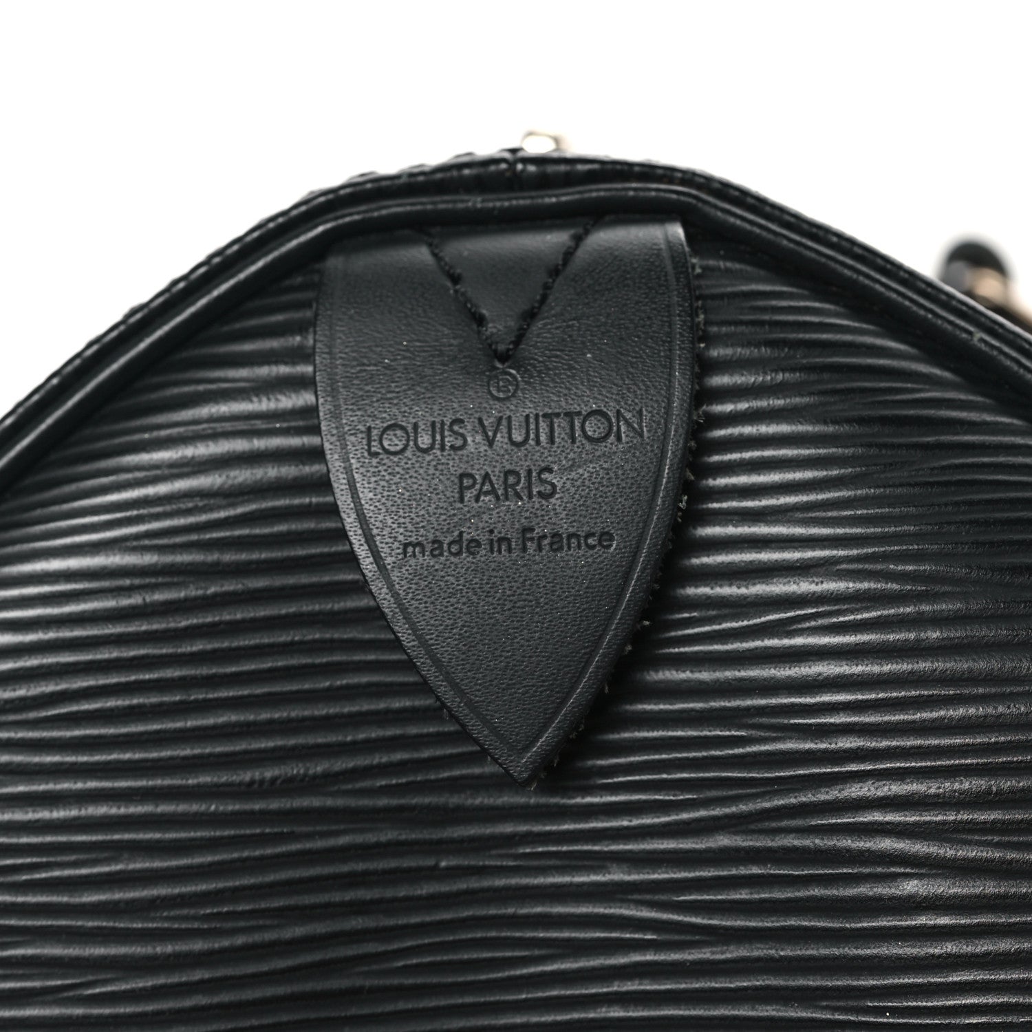 Louis Vuitton Epi Speedy 30 Black 6 of 9