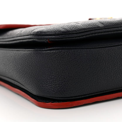 Louis Vuitton Empreinte Pochette Metis Marine Rouge 9 of 11