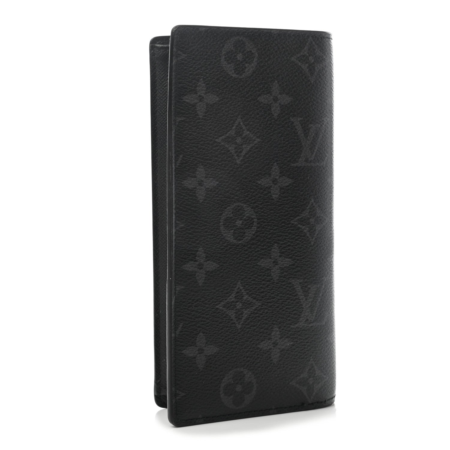 Louis Vuitton Monogram Eclipse Brazza Wallet 2 of 6