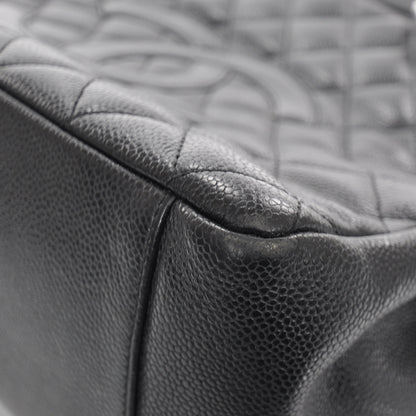 Chanel Caviar Quilted Grand Shopping Tote GST Black 12 of 12
