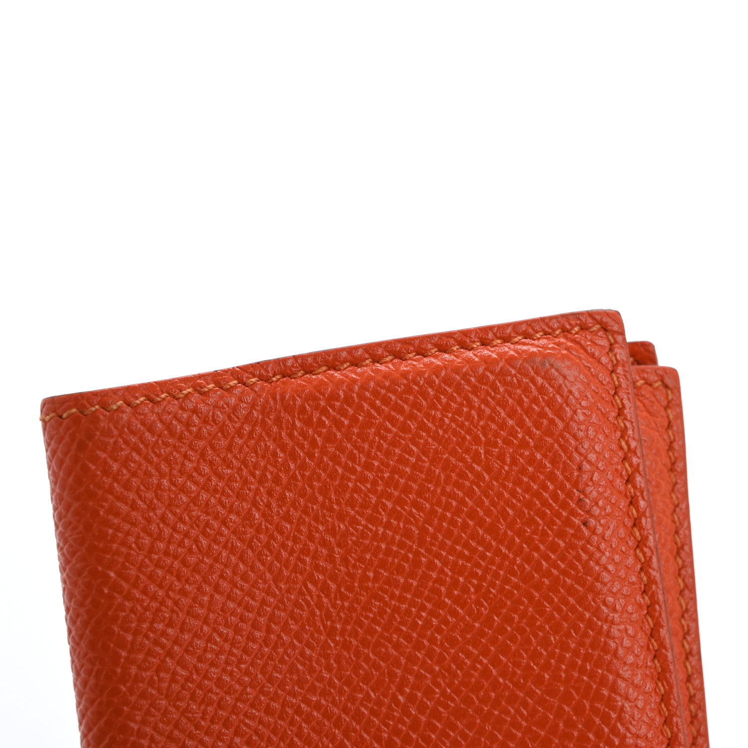 Hermes Epsom Guernesey Card Case Orange 8 of 17