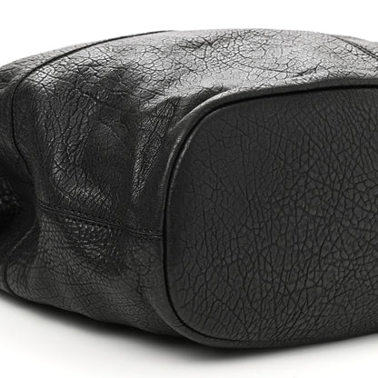 Givenchy Pebbled Lambskin Zip Animation Medium Nightingale Black 4 of 9