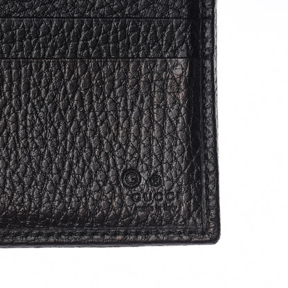 Gucci Crystal Monogram Dollar Calfskin Continental Flap Wallet Light Cherry Black 6 of 8