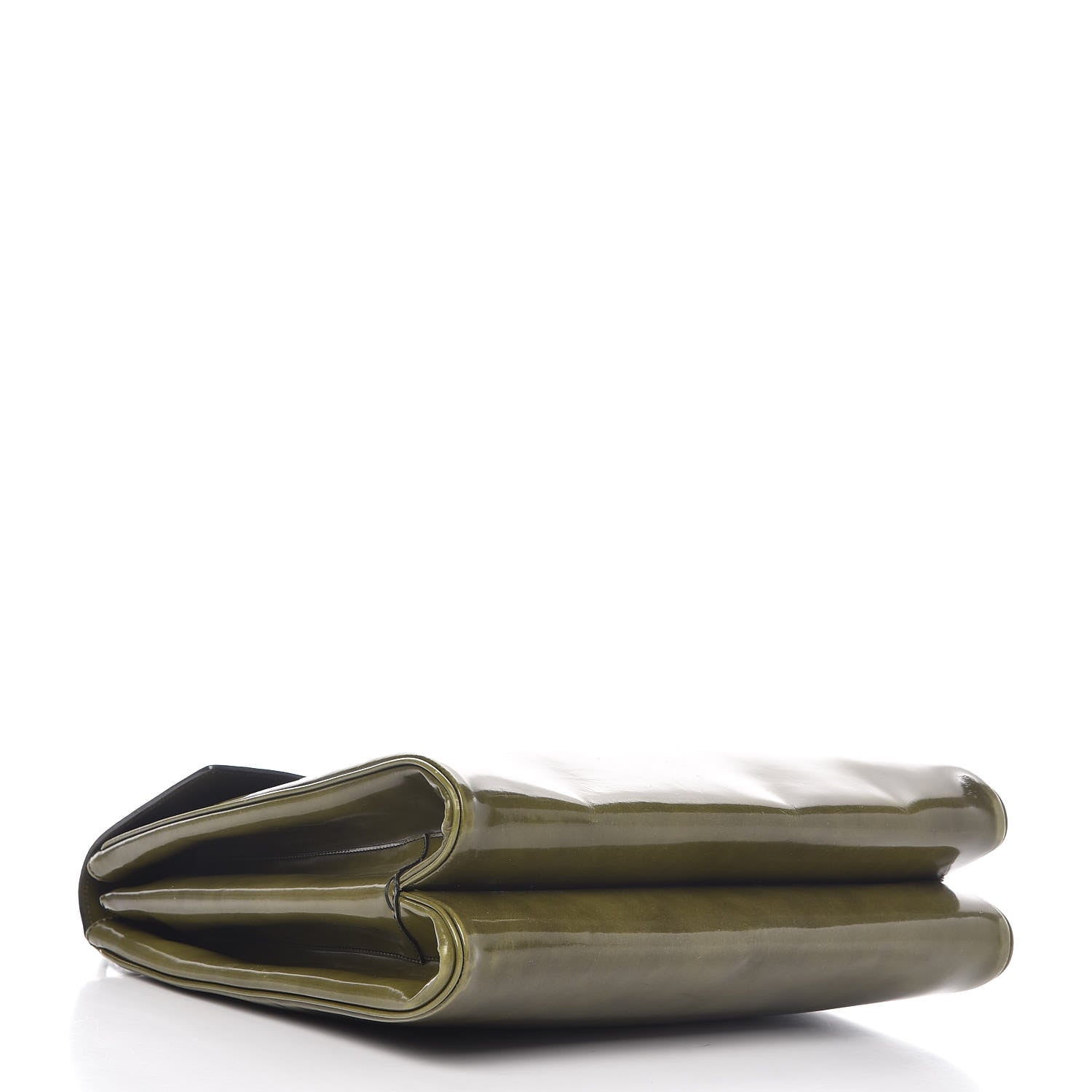 Prada Spazzolato Top Handle Militare Fume 4 of 15