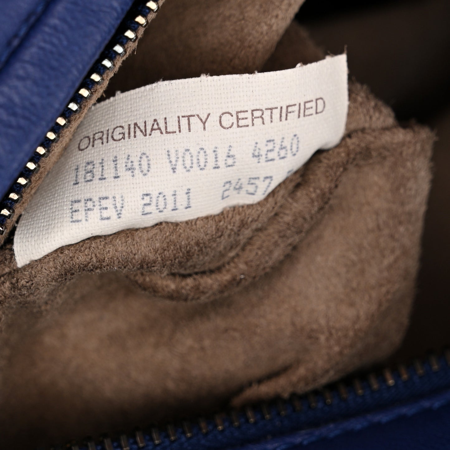 Nappa Intrecciato Maxi Veneta Hobo Baltic Blue