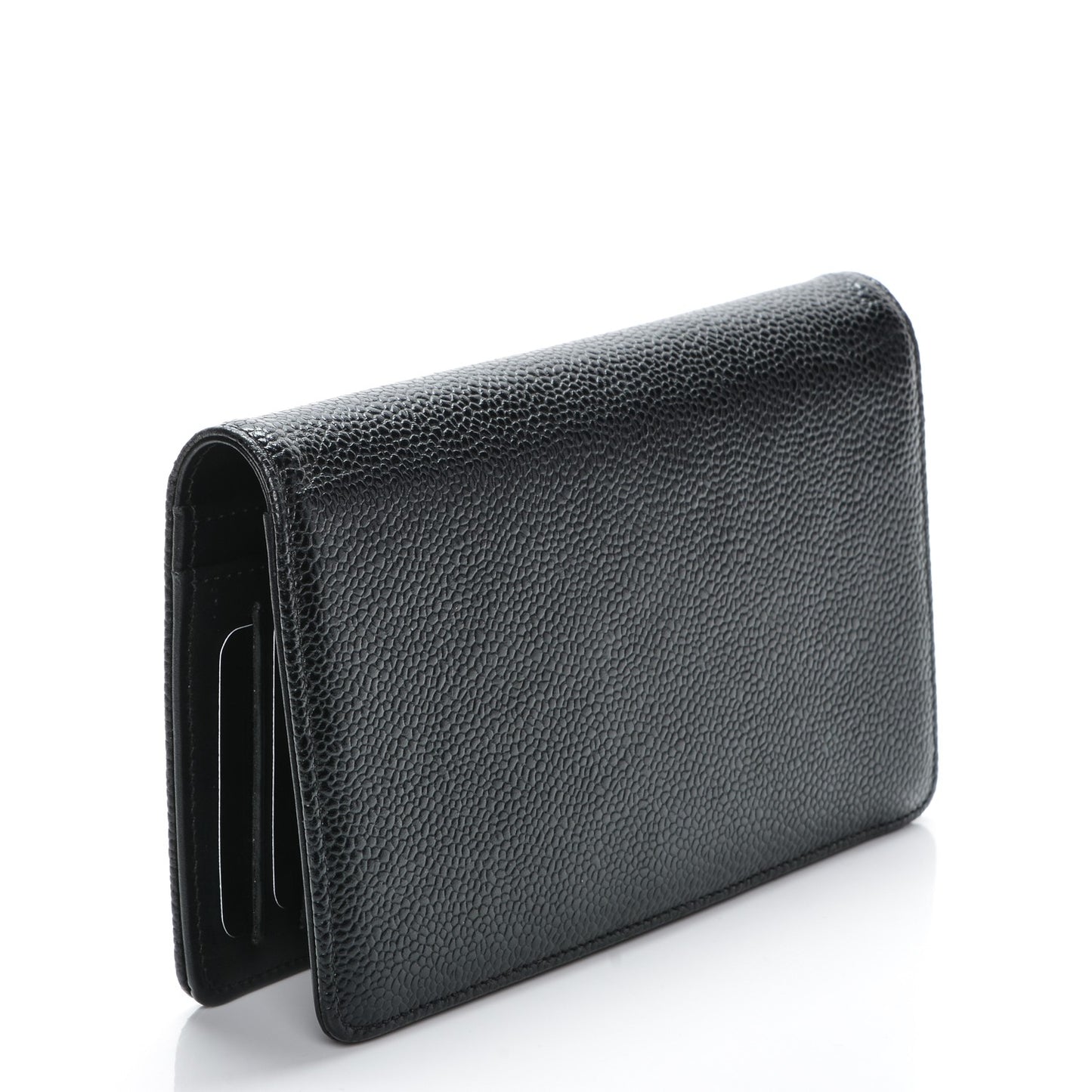 Caviar Timeless CC Yen Wallet Black