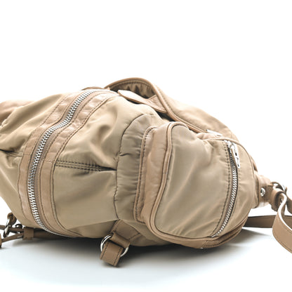 Alexander Wang Lambskin Nylon Mini Marti Backpack Khaki 8 of 8