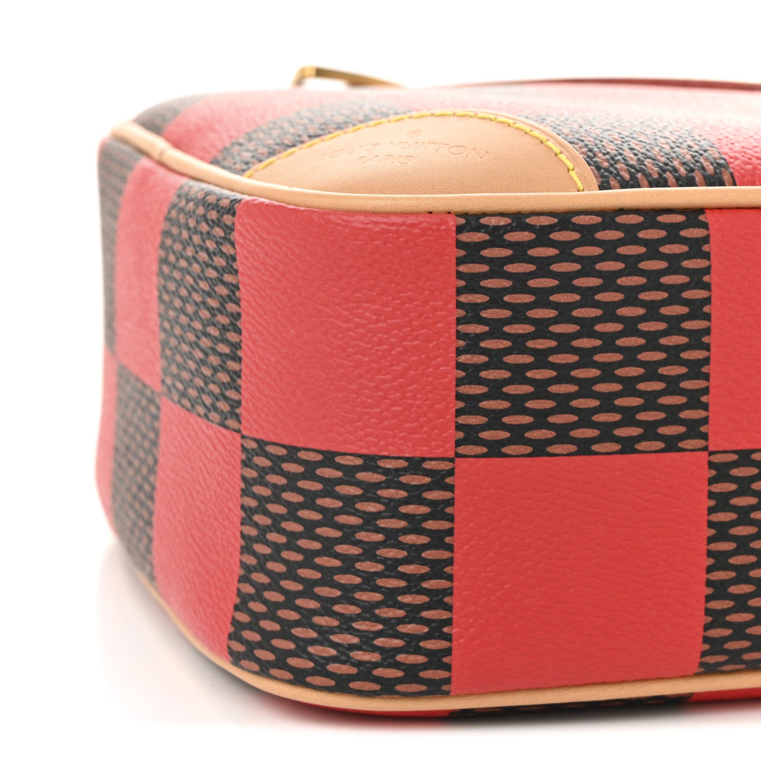 Louis Vuitton Damier Pop Chess Messenger Red 9 of 10