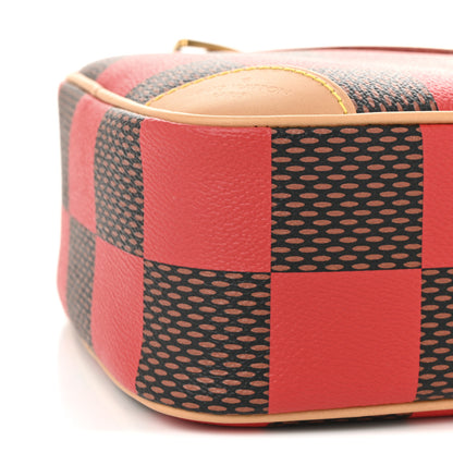 Louis Vuitton Damier Pop Chess Messenger Red 9 of 10