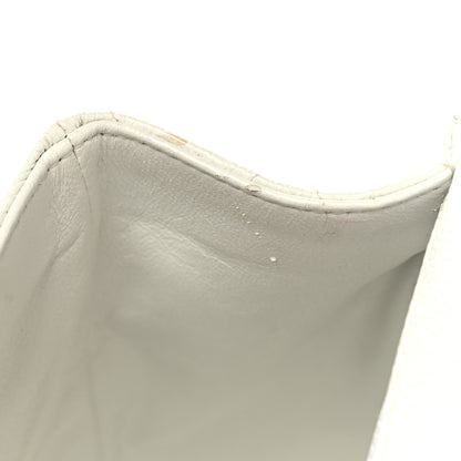 Chanel Caviar Quilted Jumbo Single Flap White 11 of 13