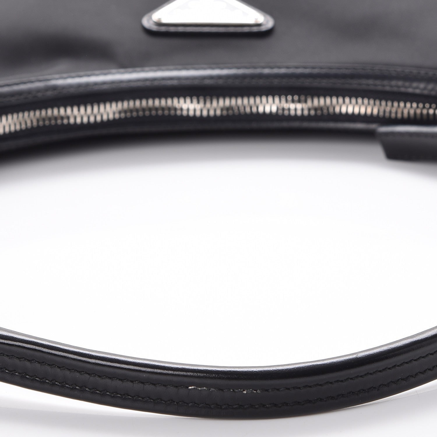 Prada Tessuto Light Nylon Shoulder Bag Nero Black 6 of 9